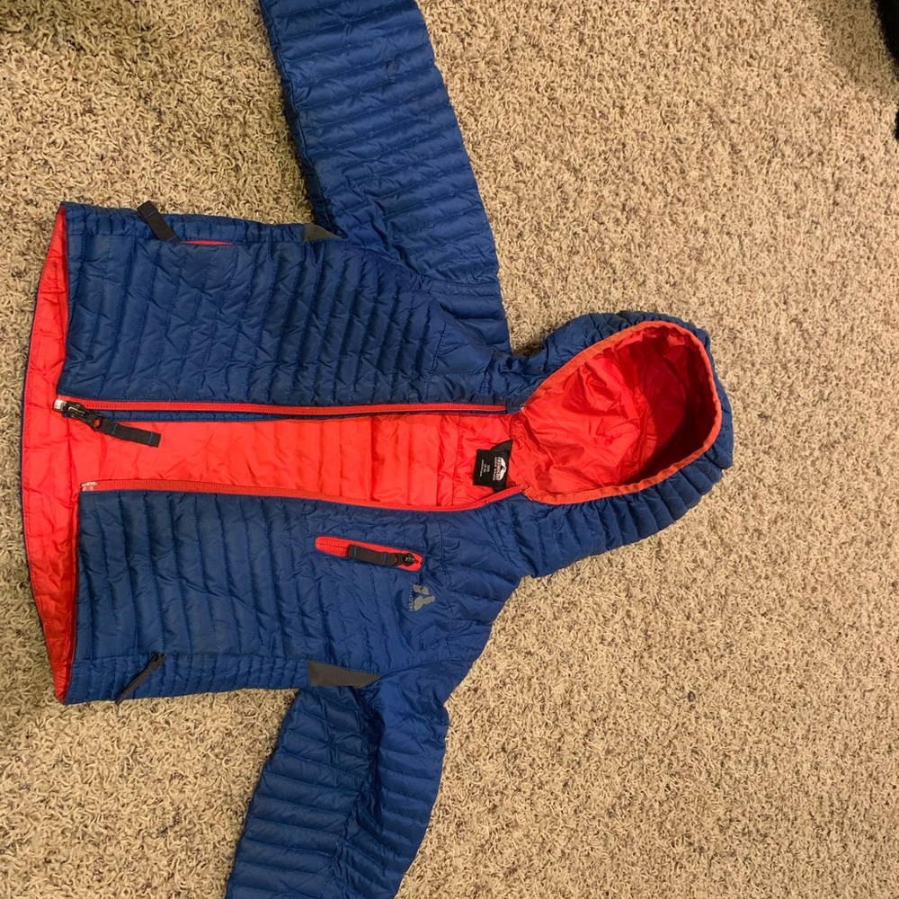 First ascent kids microtherm down jacket xxs 3-4